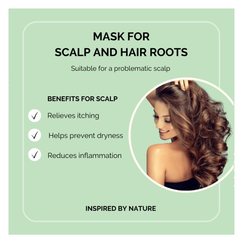 MASK FOR SCALP AND HAIR ROOTS