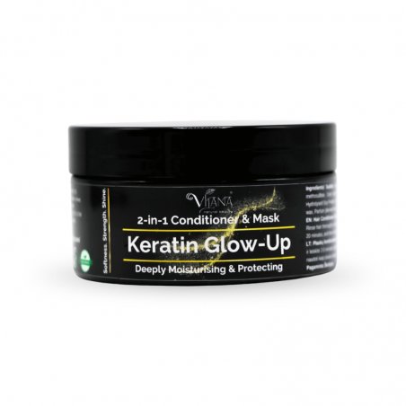 Keratin Glow-Up – kondicionierius ir kaukė 2in1 – Vilana