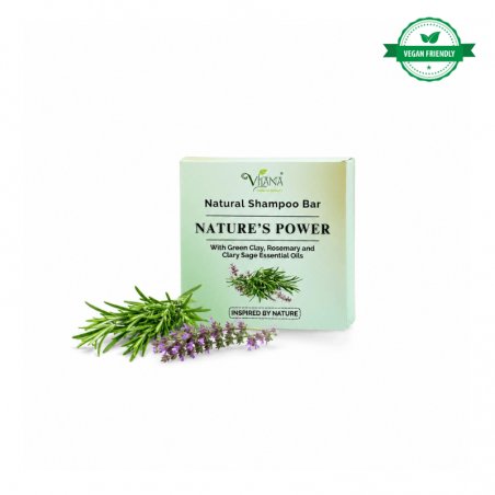 Nature's Power – Shampoo Bar for Greasy Hair – Vilana