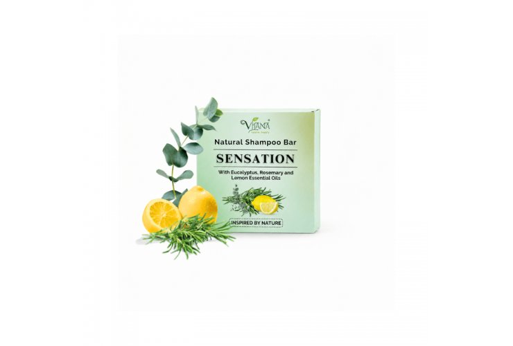 Sensation – Rhassoul Clay Shampoo Bar for Scalp – Vilana