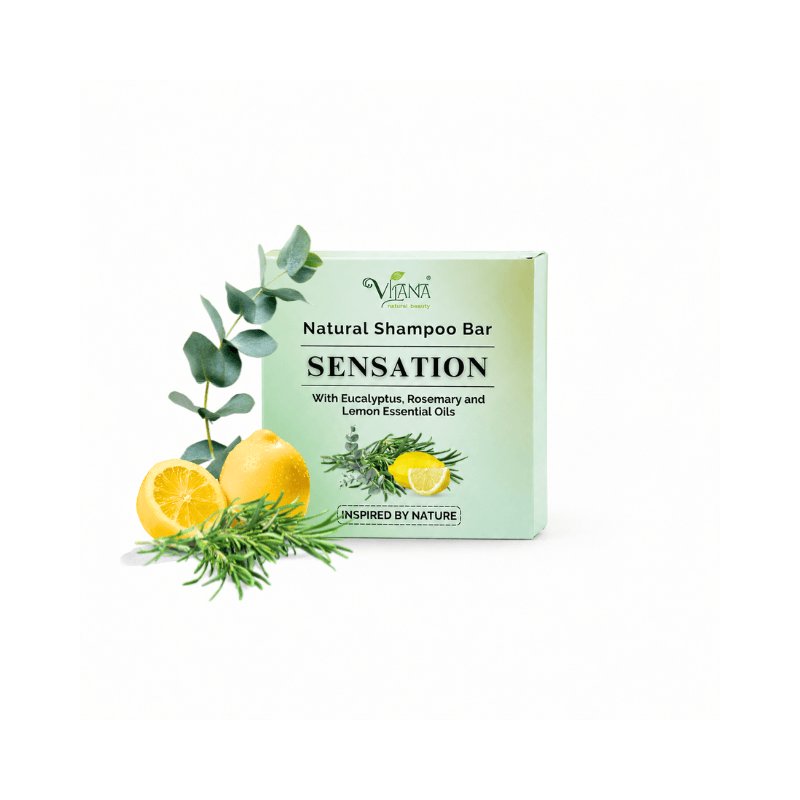 Sensation – Rhassoul Clay Shampoo Bar for Scalp – Vilana