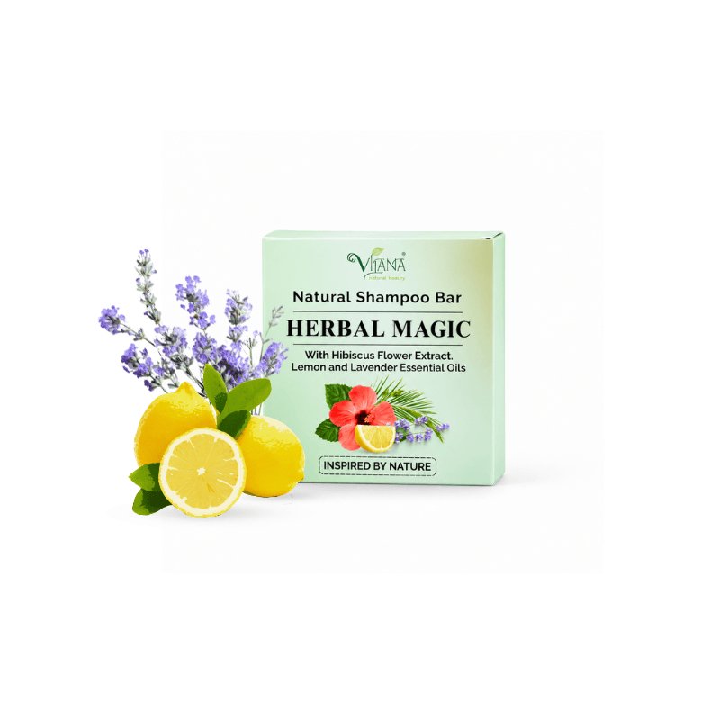 Herbal Magic – Natural Herbal Shampoo Bar – Vilana
