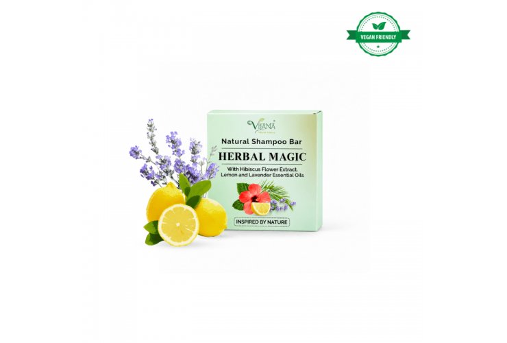Herbal Magic – Natural Herbal Shampoo Bar – Vilana