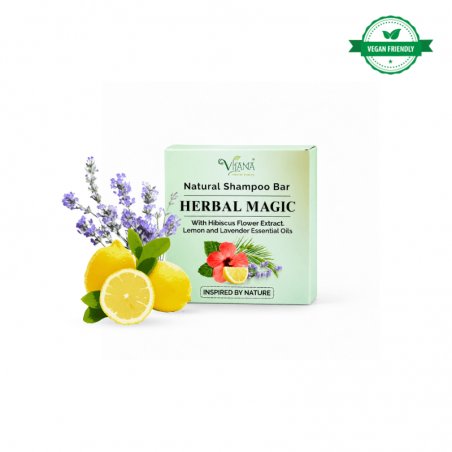 Herbal Magic – Natural Herbal Shampoo Bar – Vilana
